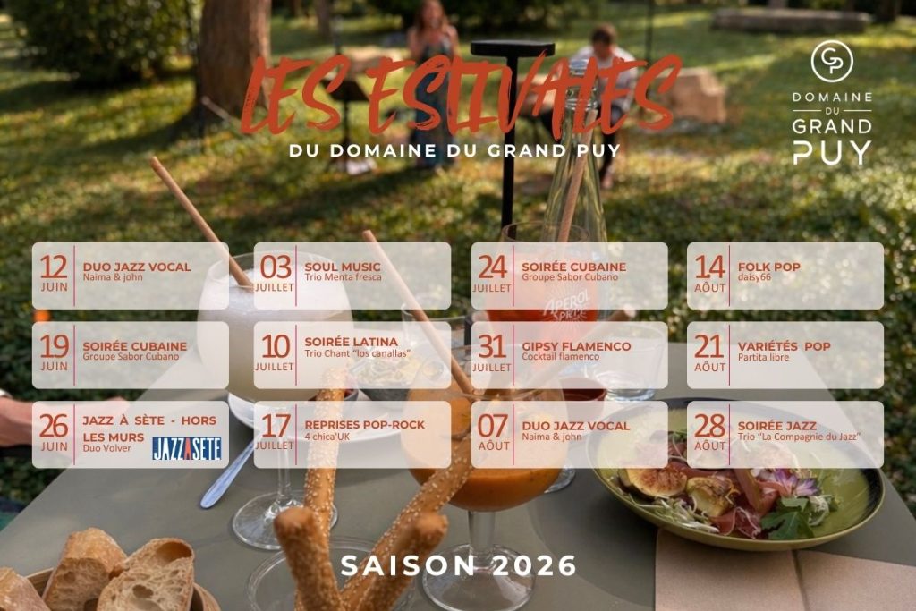 estivales domaine du grand puy